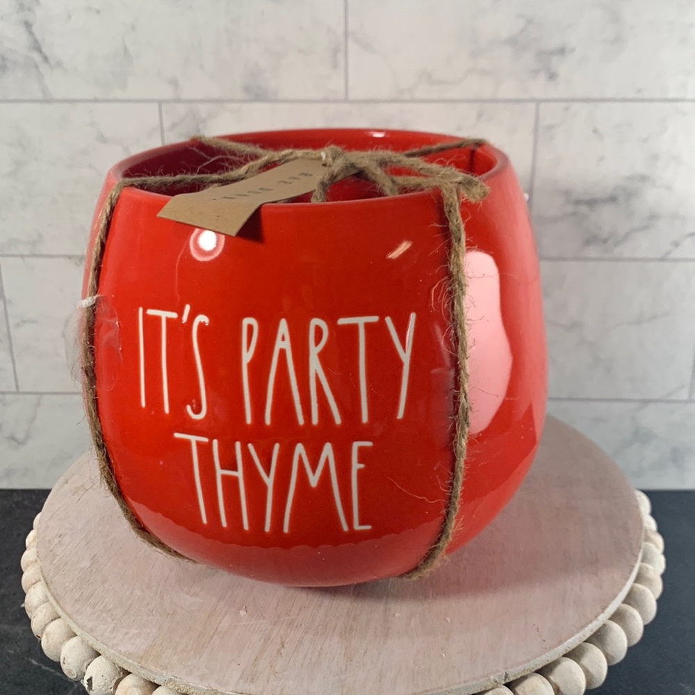 Rae Dunn “It’s Party Thyme” Planter